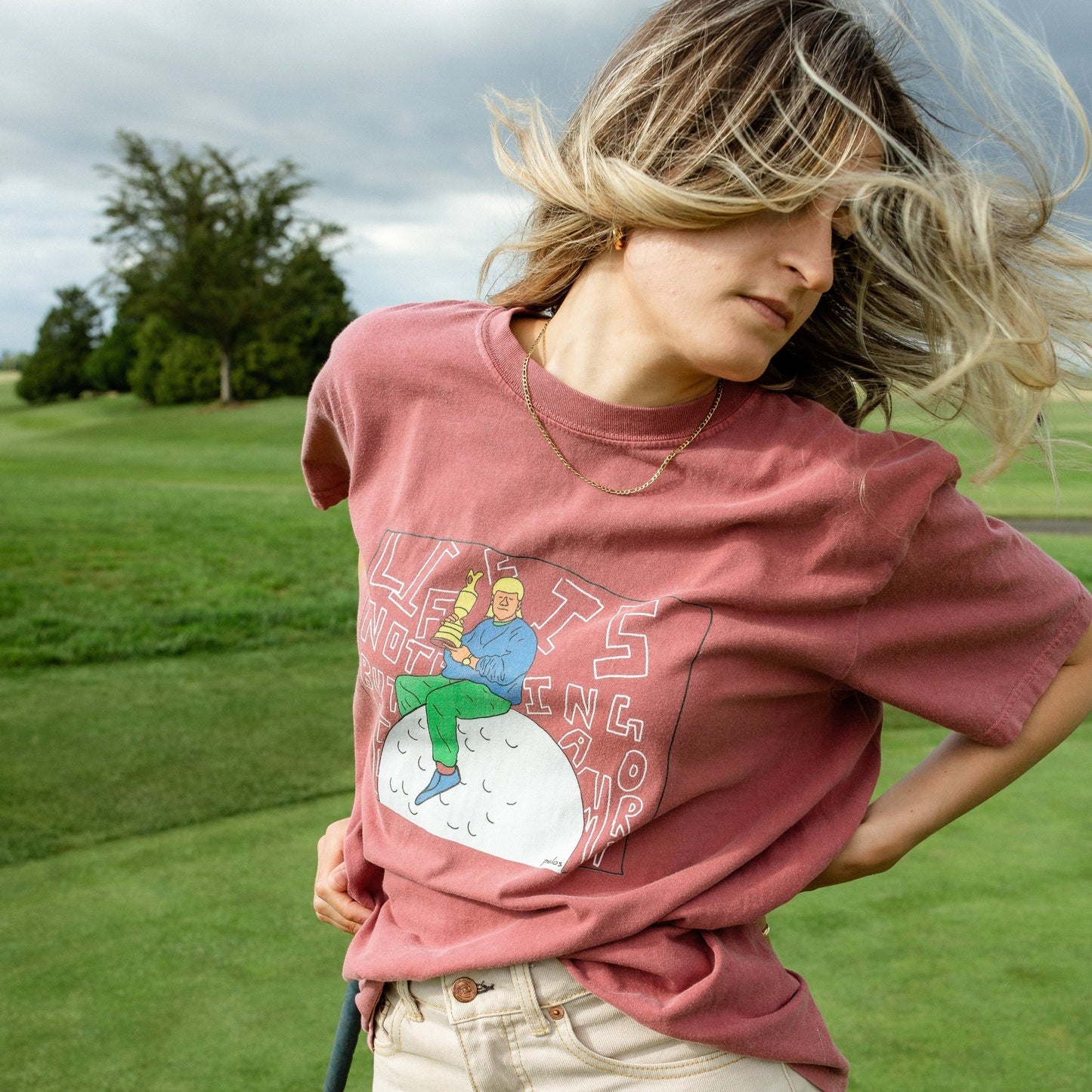Daly Quote Heavyweight Tee - Palos
