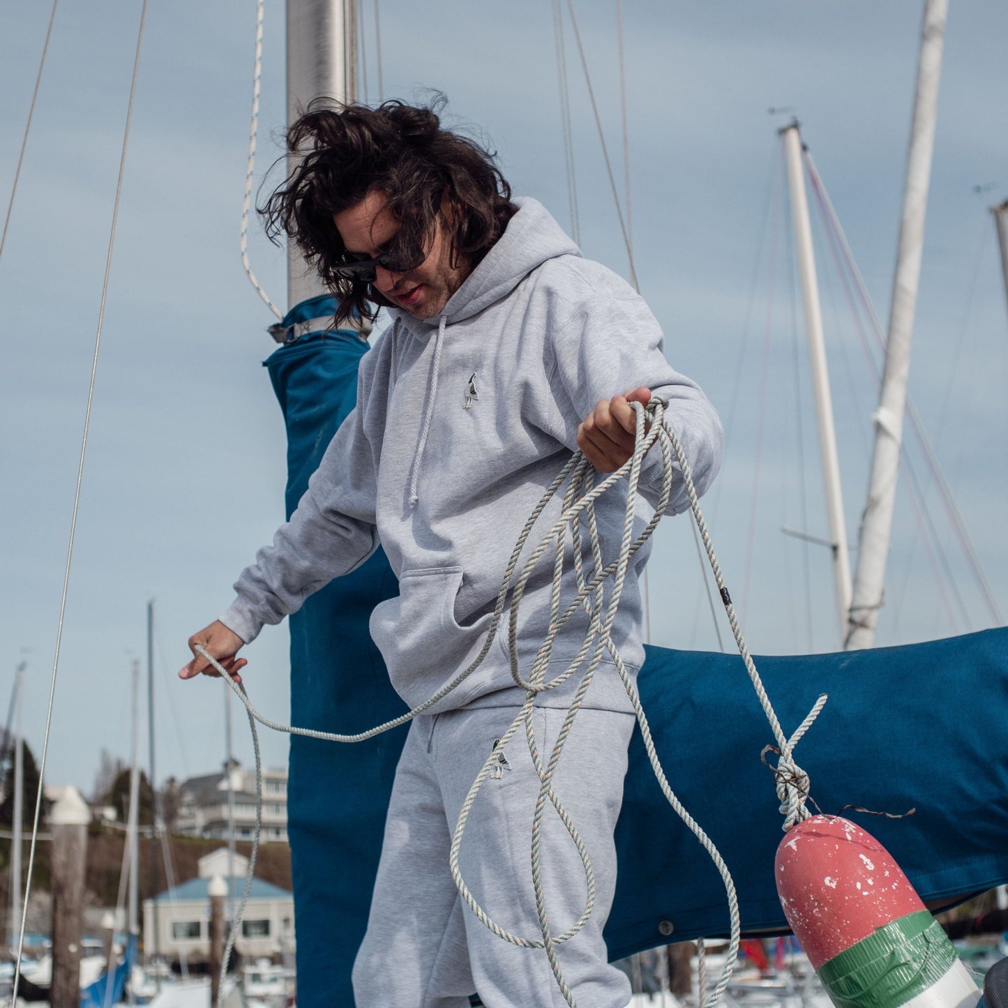 Fleece Pigeon Joggers - Palos