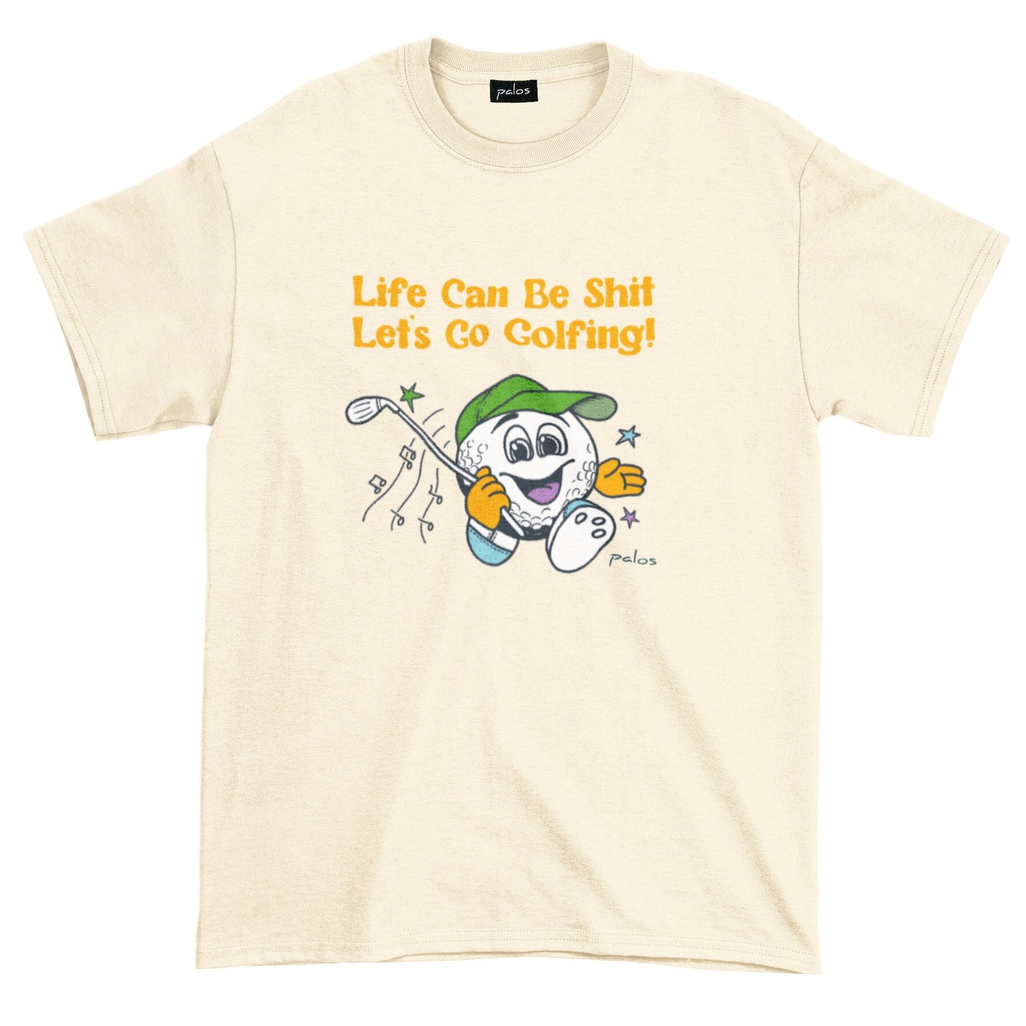 Let's Go Golfing! Heavyweight Tee - Palos