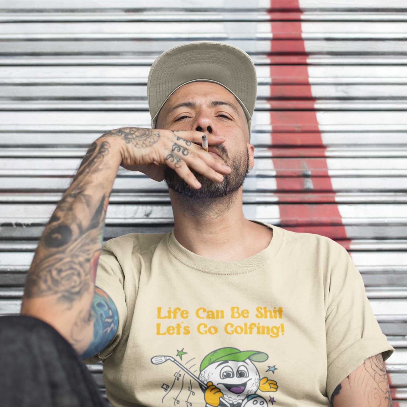 Let's Go Golfing! Heavyweight Tee - Palos