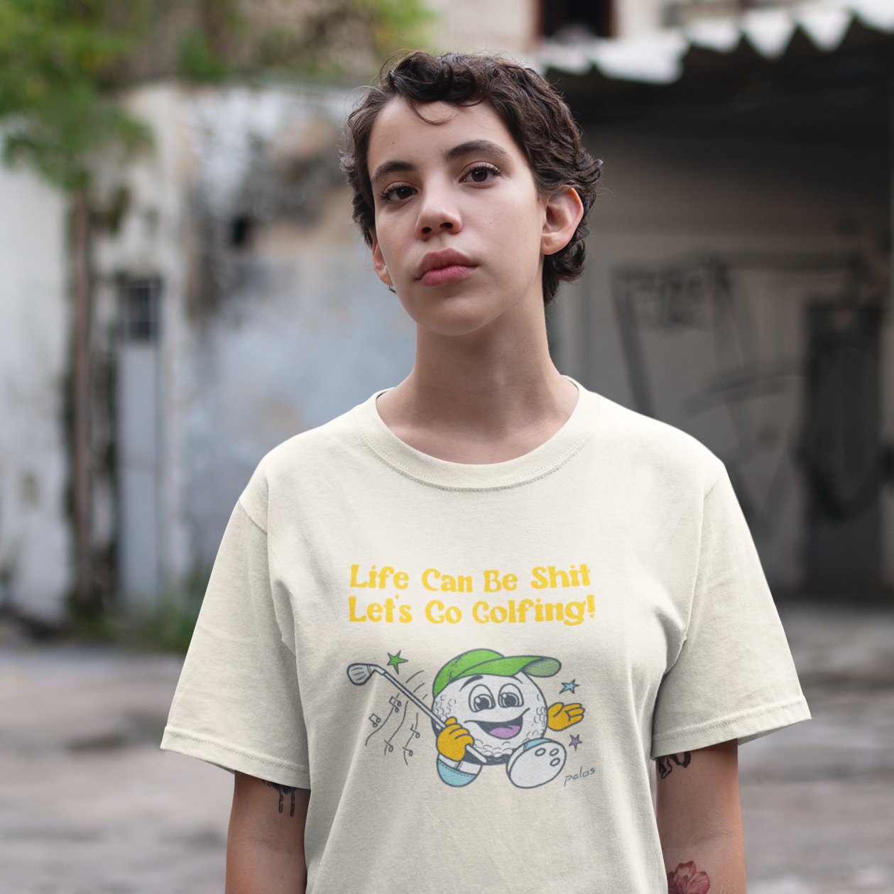 Let's Go Golfing! Heavyweight Tee - Palos