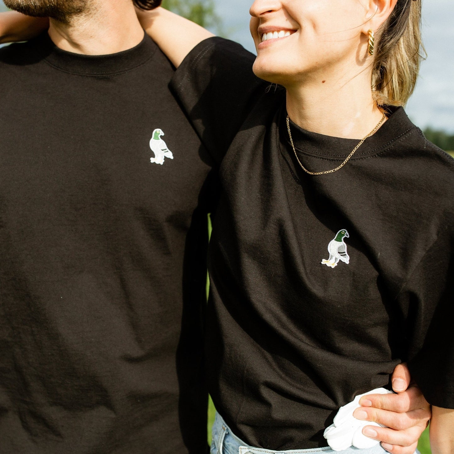 Oversized Heavyweight Pigeon Tee - Palos