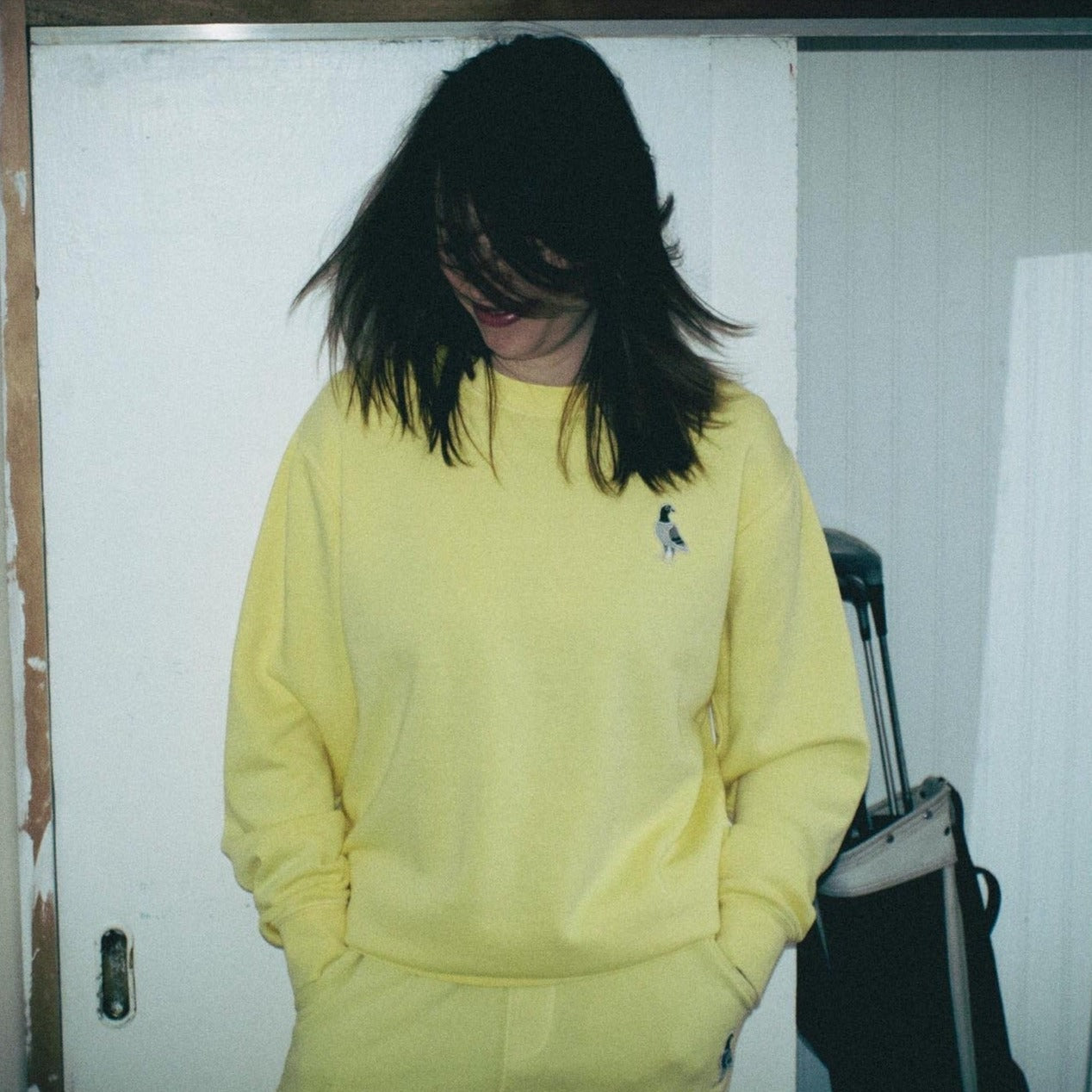 Pigeon Pigment Dyed Crewneck - Palos