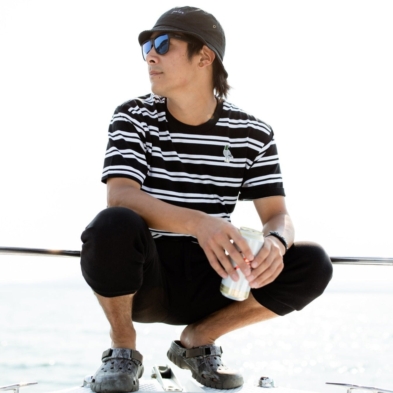 Pigeon Stripe Tee - Palos