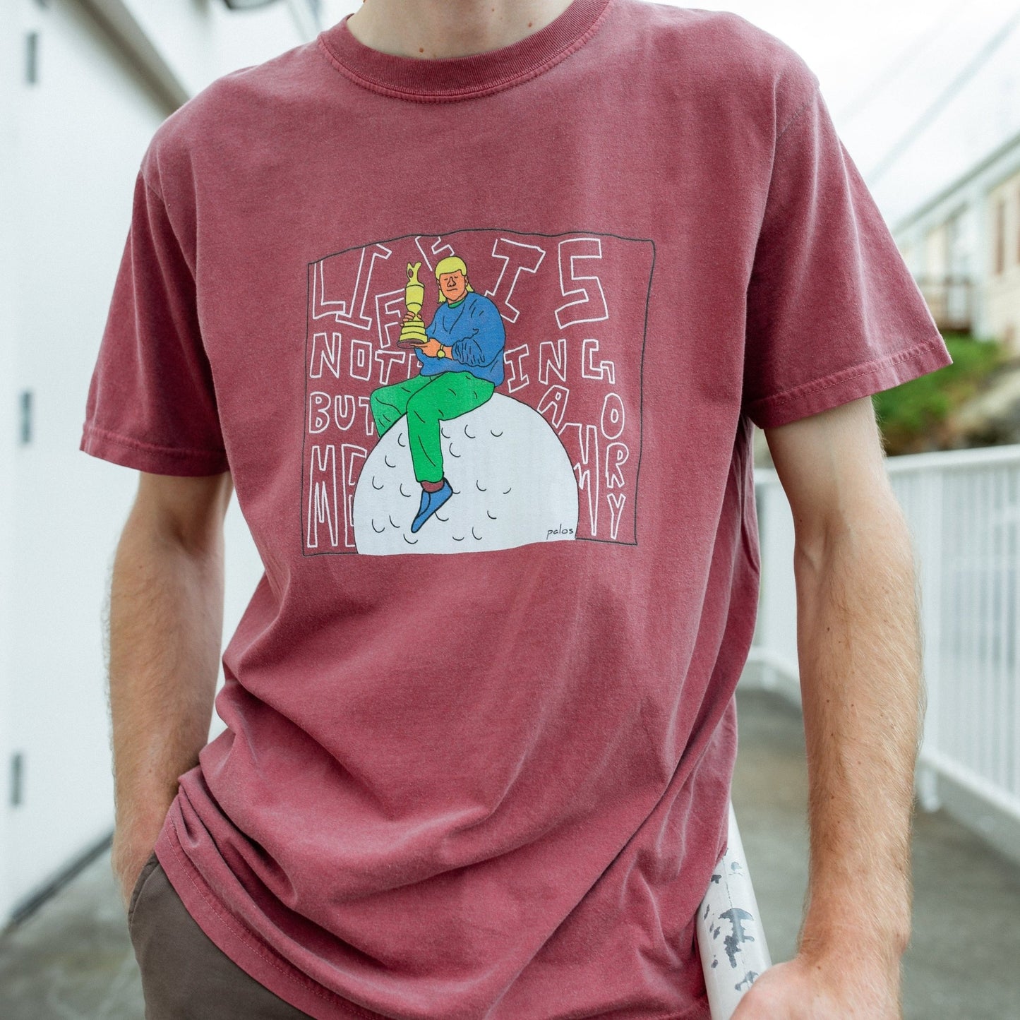 Daly Quote Heavyweight Tee - Palos